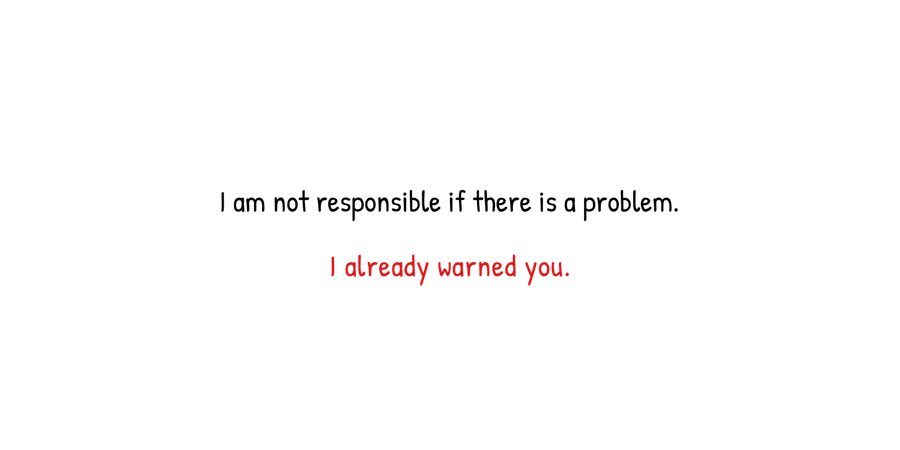Warning!